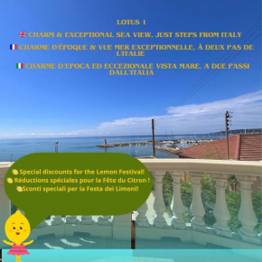 10' Monaco - 10' Italia - Incantevole vista mare